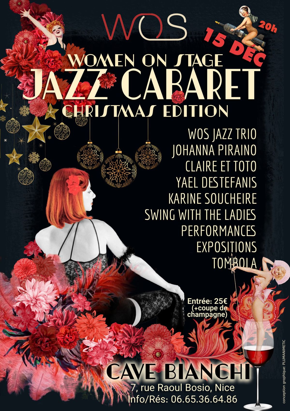 Women on Stage Jazz CABARET special 'xmas edition