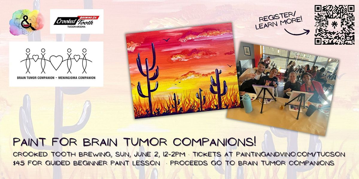 Brain Tumor Companions Paint Class Fundraiser at Crooked Tooth Brewing