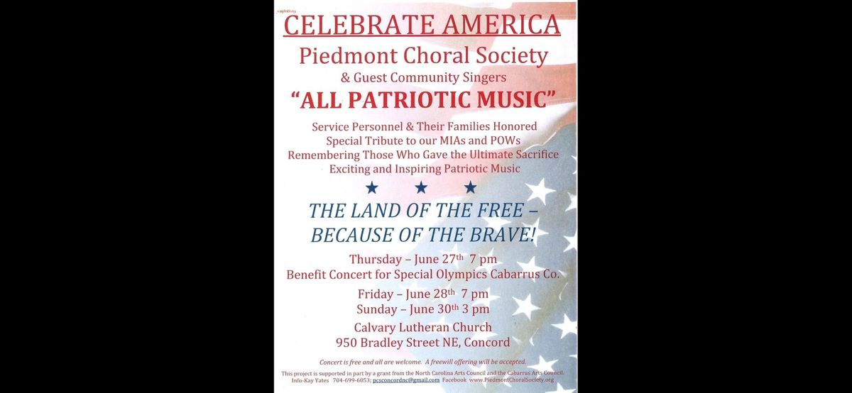Celebrate America Patriotic Concert