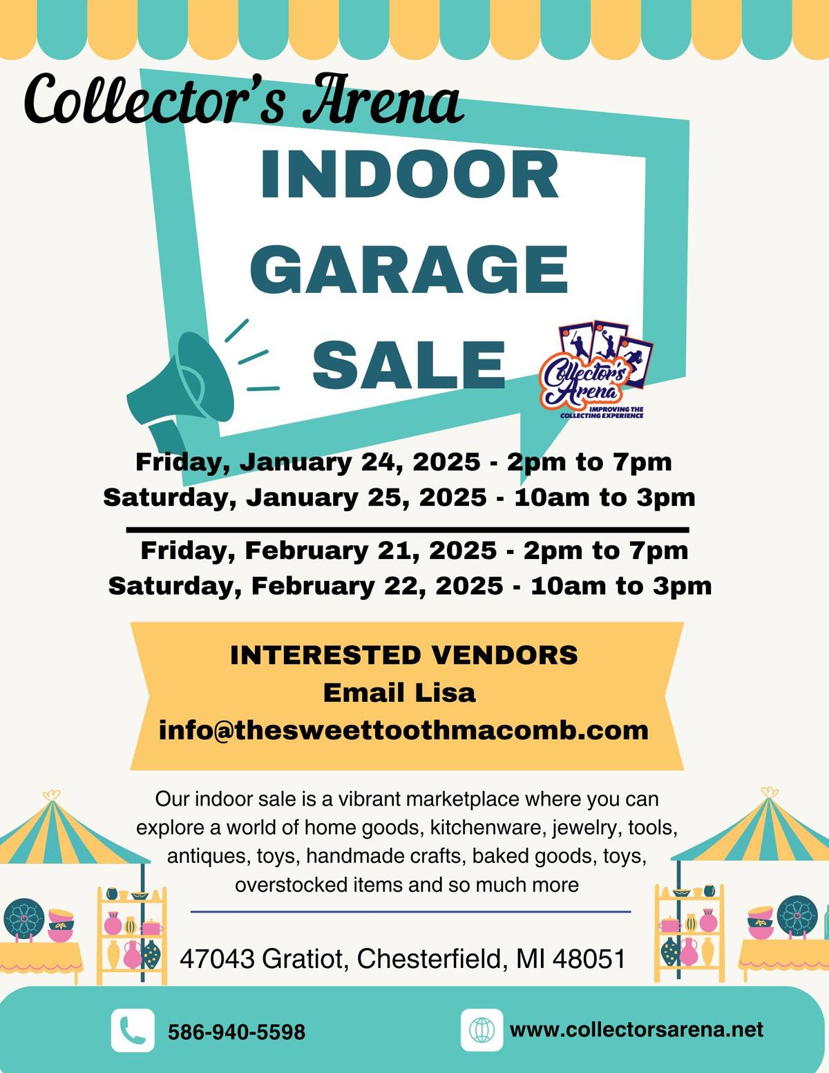 Indoor Garage Sale 