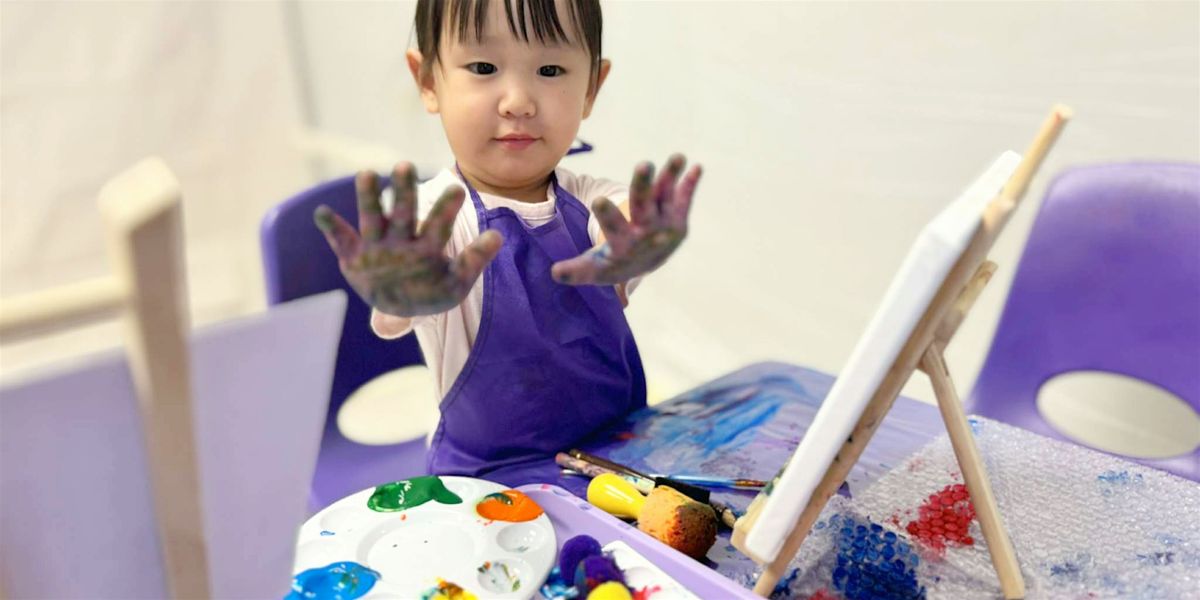 Tiny Art Play (Ages 1\u20132) \u2013 Baby & Toddler Art and Sensory Class in Edmonton