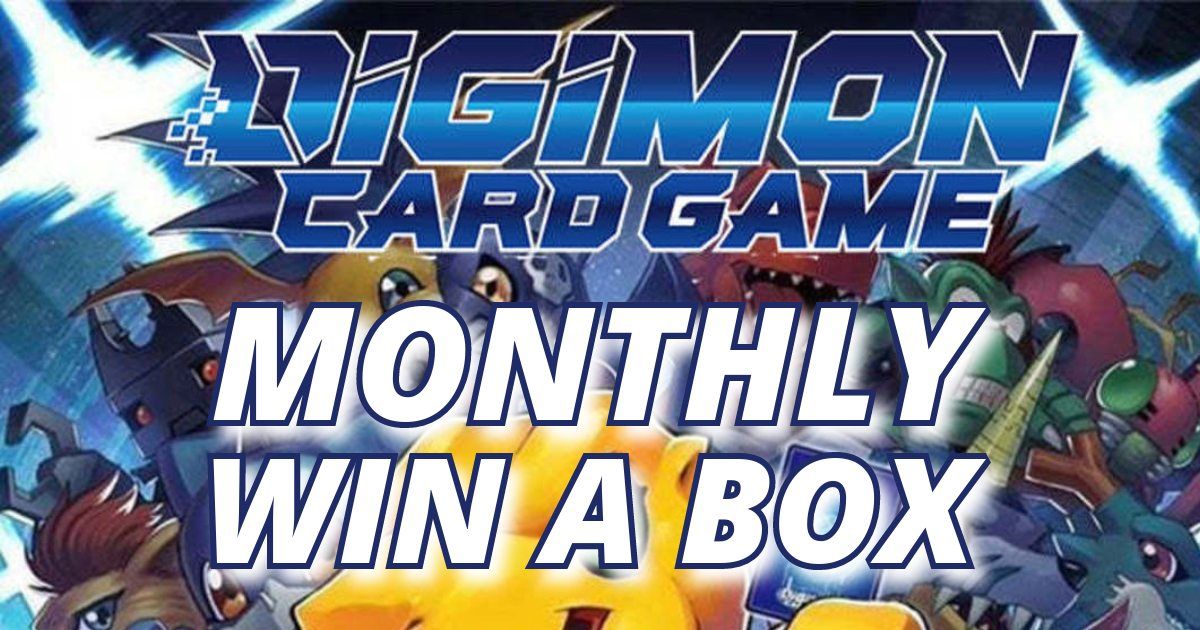 Digimon: Monthly Win a Box