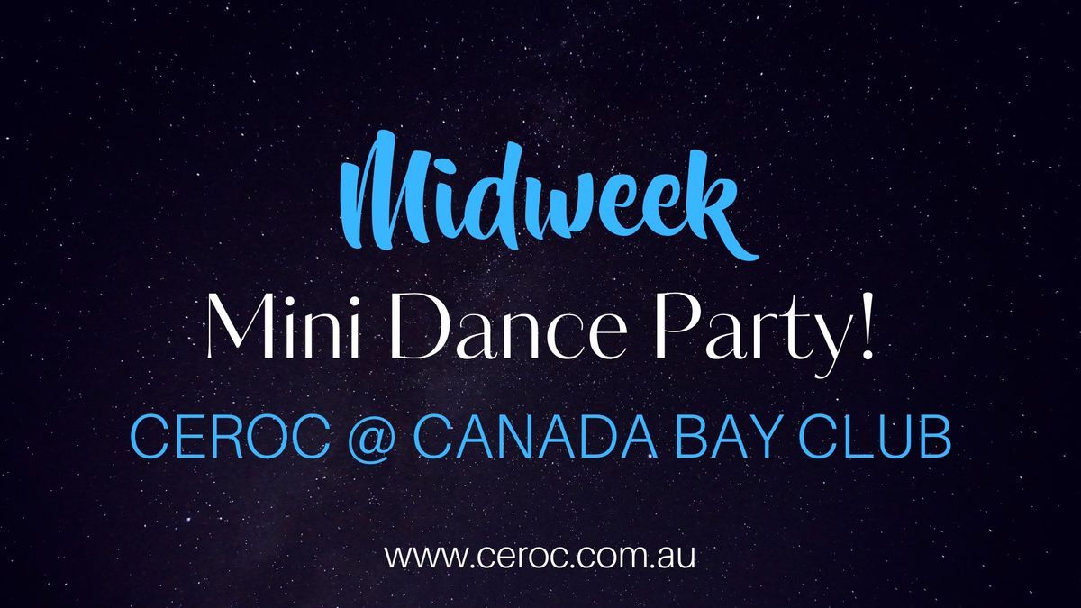 Midweek Mini Dance Party - Ceroc Canada Bay