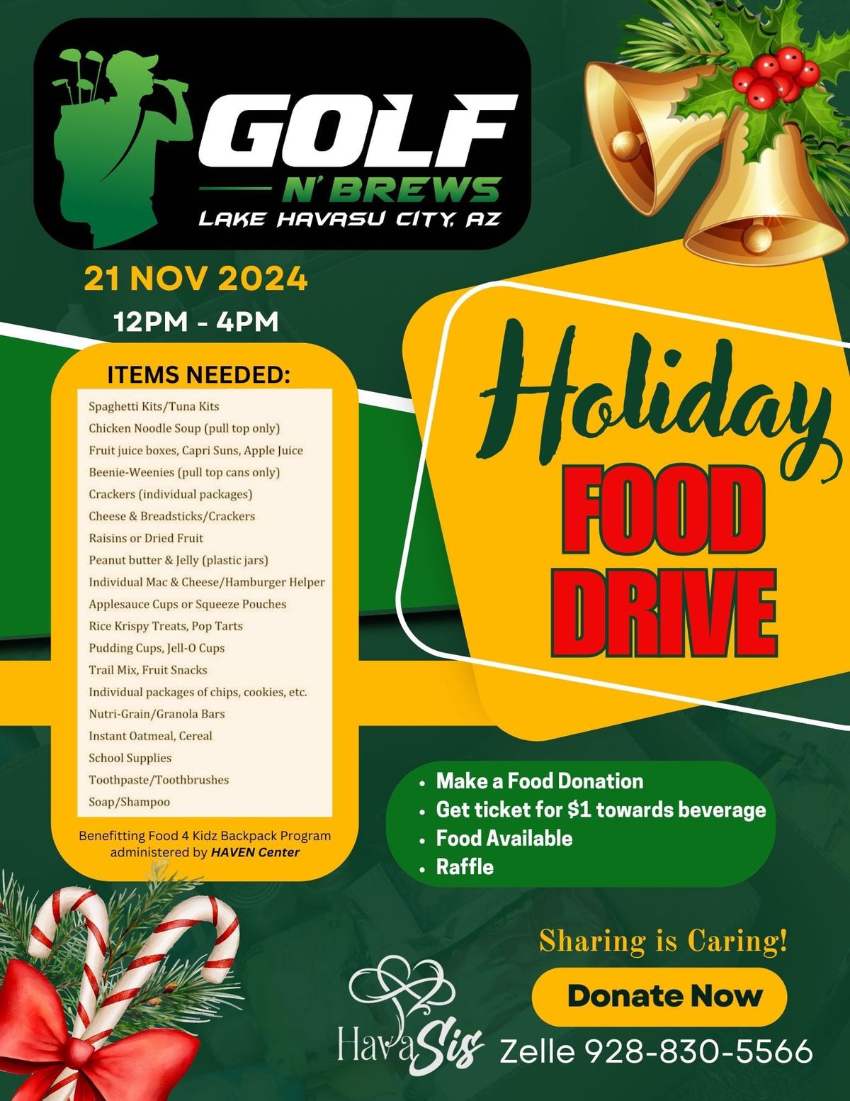 Holiday Food Drive! 