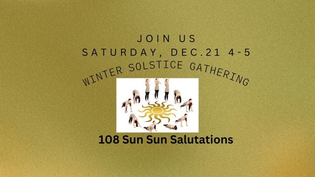 108 Sun Salutations Class