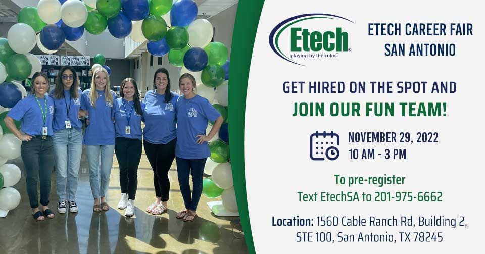 Etech Career Fair | San Antonio