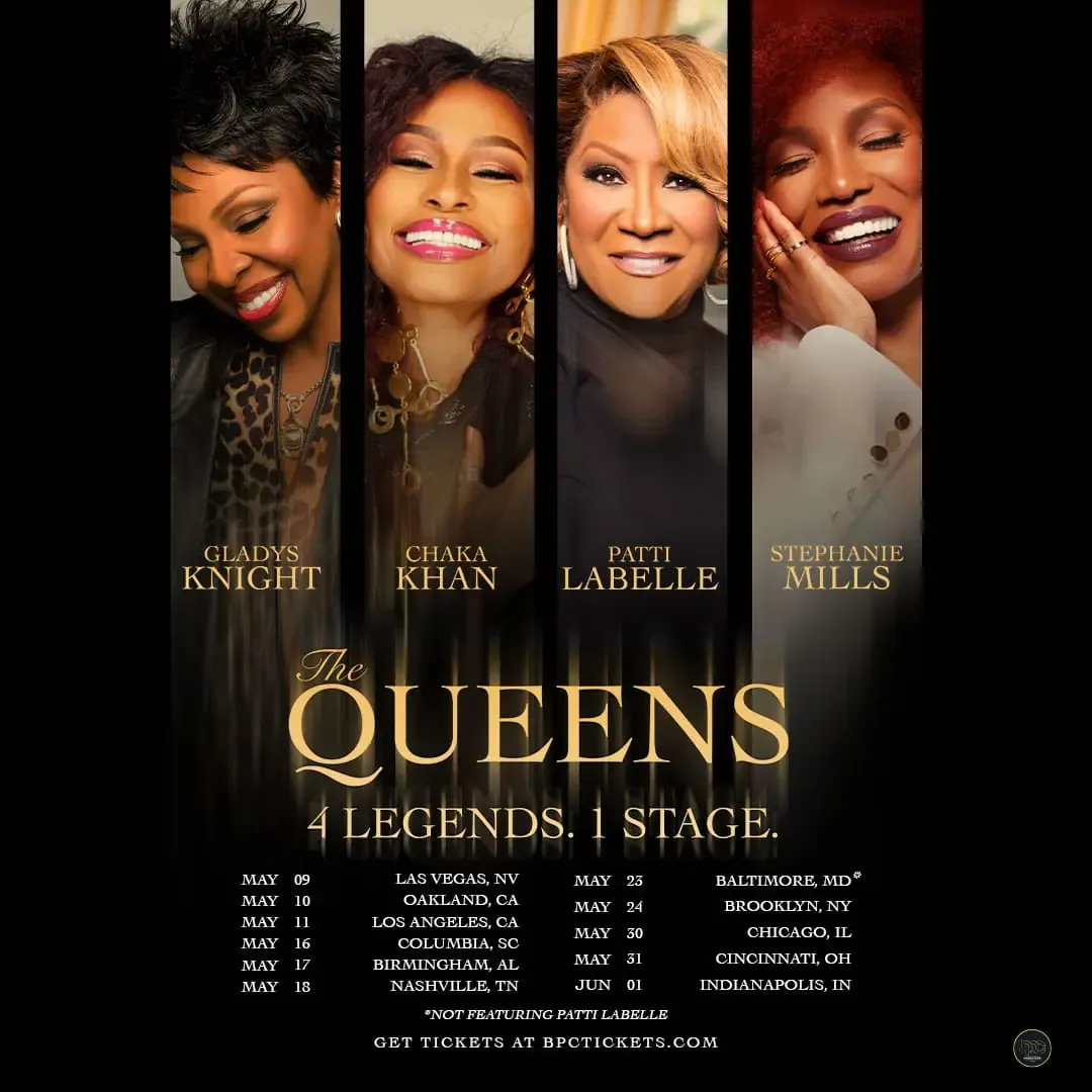 The Queens - Chaka Khan, Patti Labelle, Gladys Knight, and Stephanie Mills at Capital One Arena