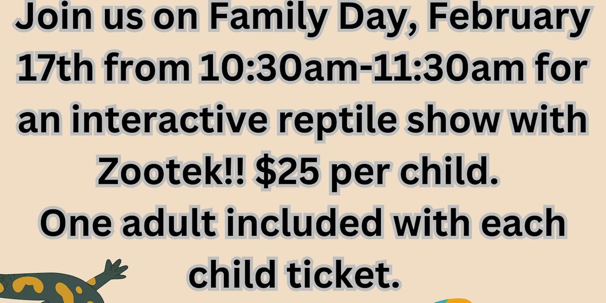 Family Day Reptile Show