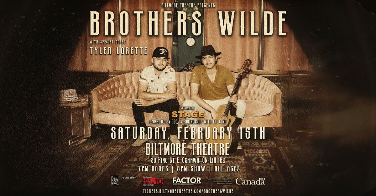 Setting The Stage with Brothers Wilde and Tyler Lorette Sponsored by RBC