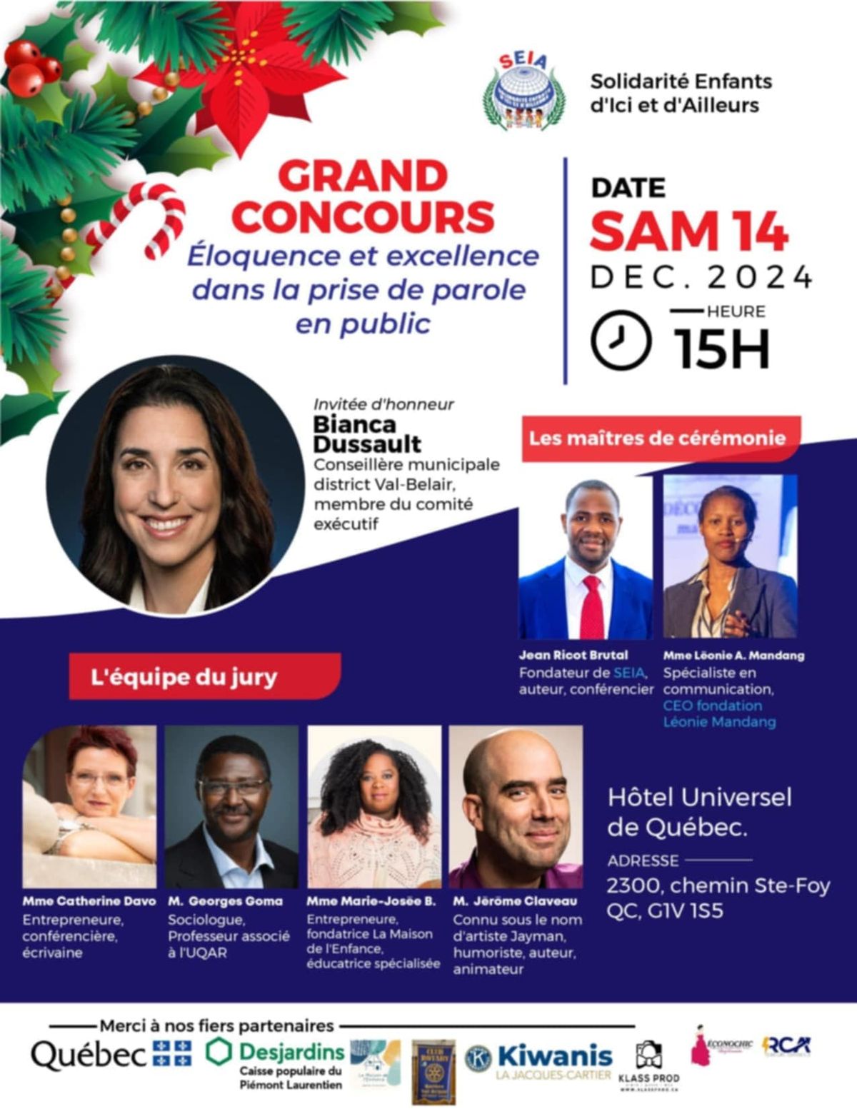 Grand concours \u00e9loquence et excellence dans la prise de parole en public  