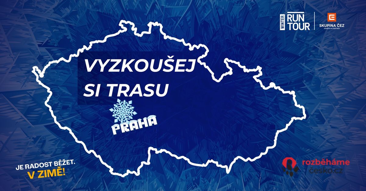  \u010cEZ RunTour Winter Edition - Vyzkou\u0161ej si trasu v Praze 