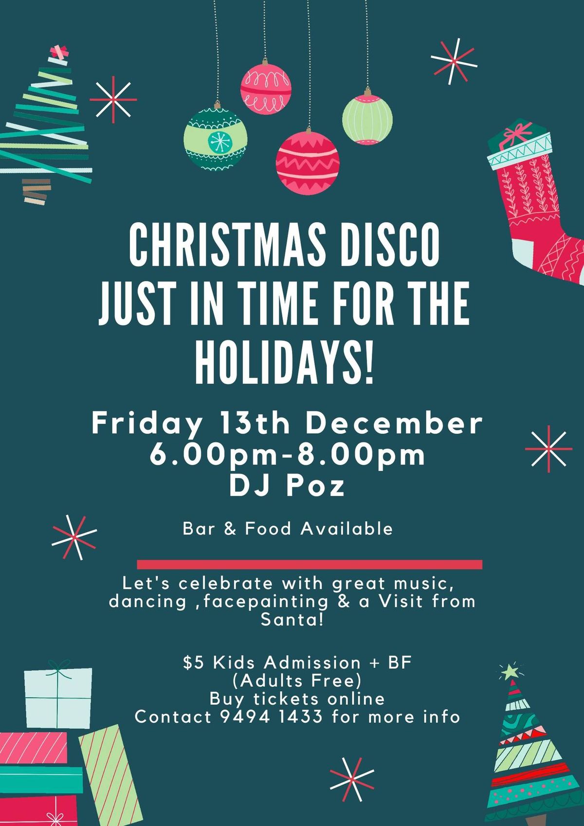 Christmas Disco with DJ Poz