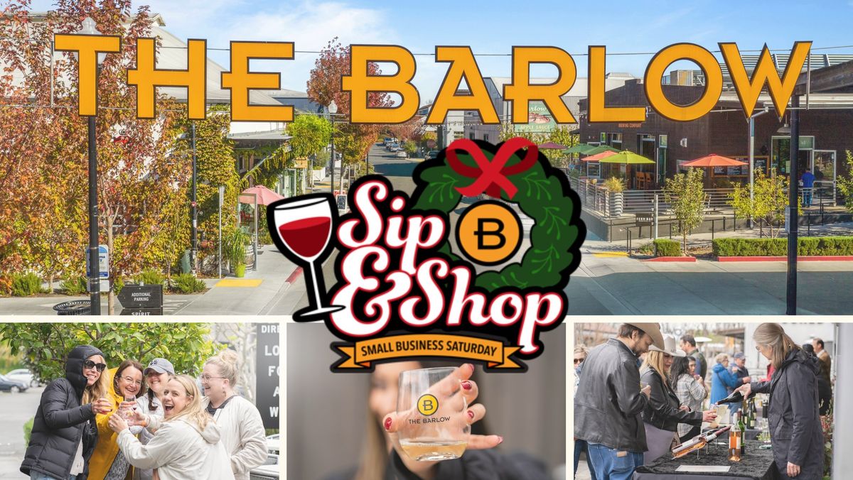 Sip & Shop at The Barlow!