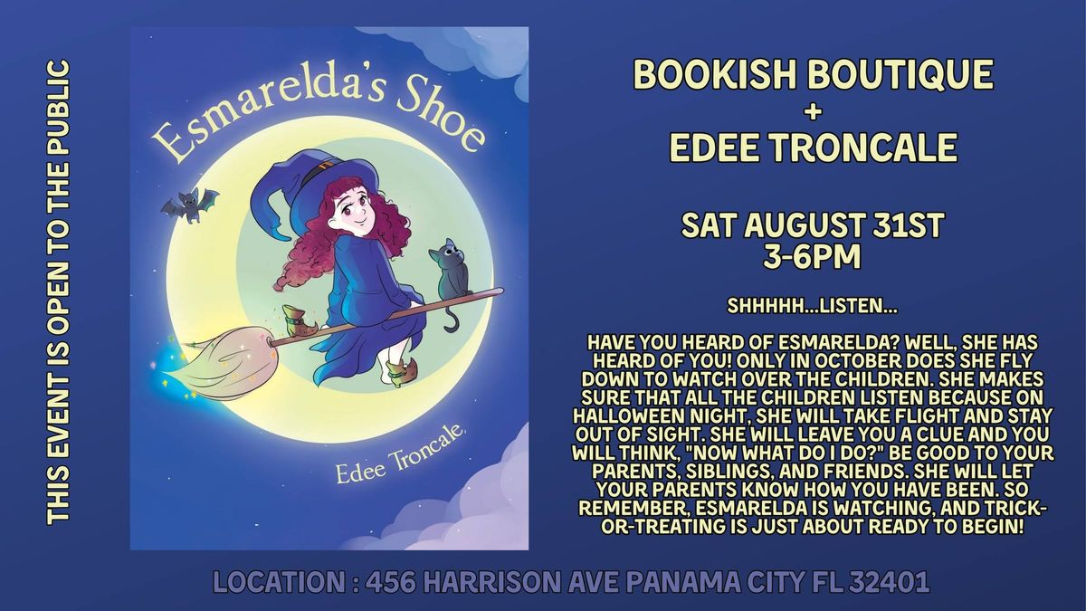 Book Signing + Reading with Author Edee Troncale!