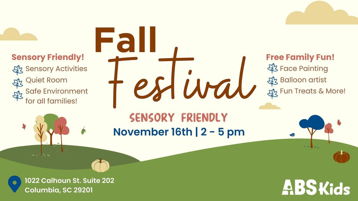 Sensory Friendly Fall Festival