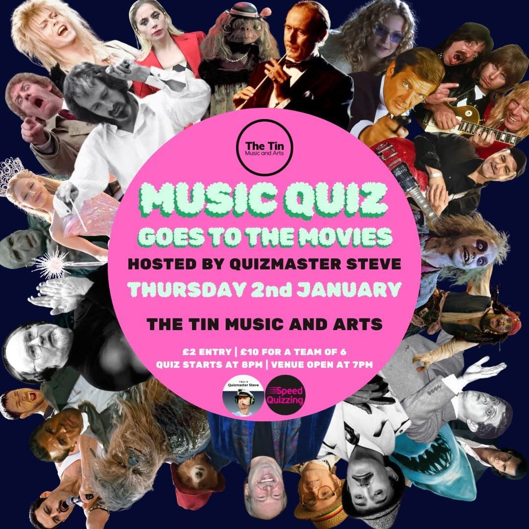 Monthly Music Quiz\u2026 Goes to the movies!