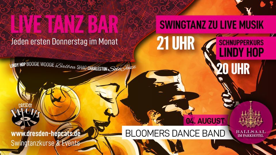 LiveTanzBar 08 | 2022 - Bloomers Dance Band, Parkhotel Dresden, 4 ...