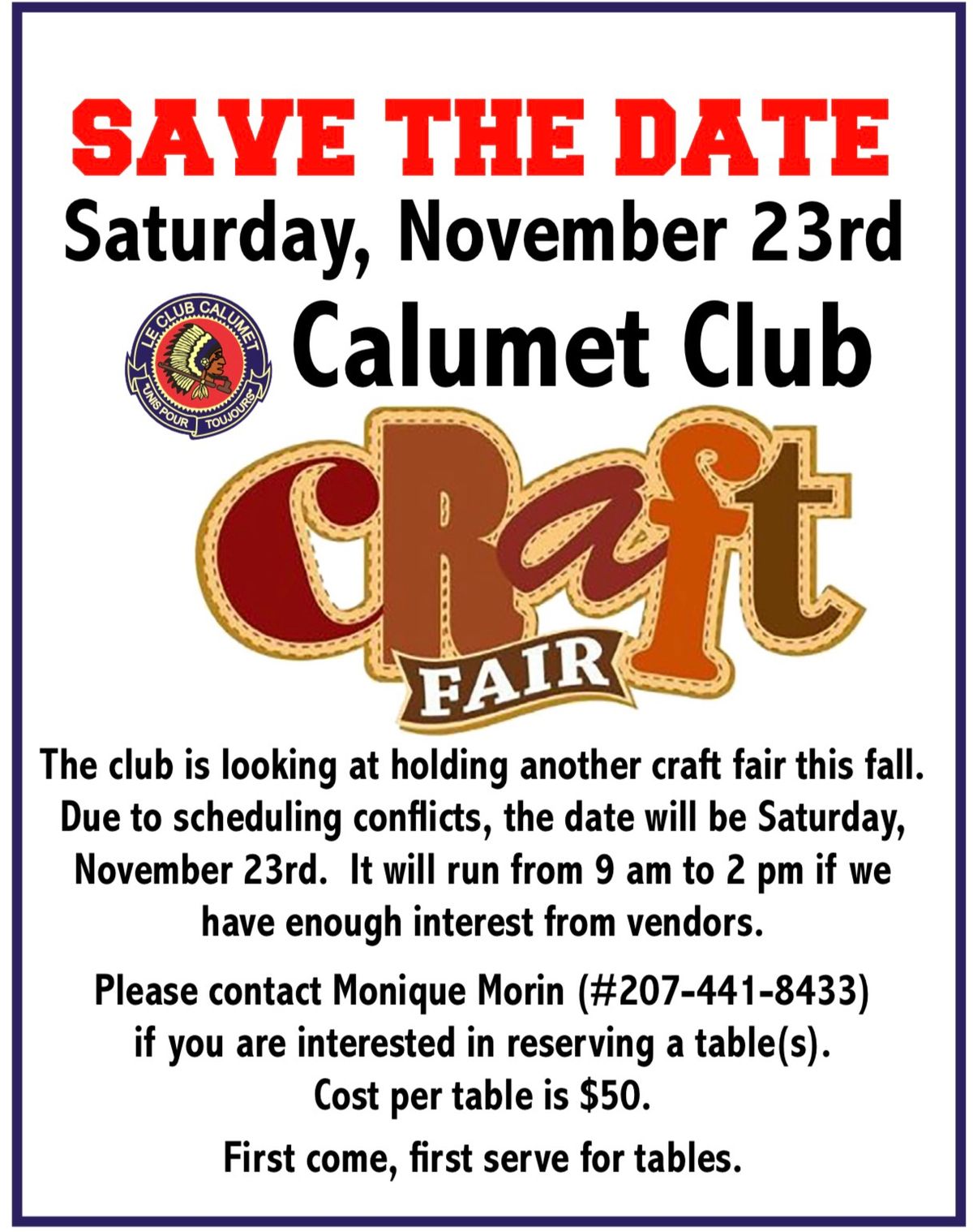 Craft Fair! 