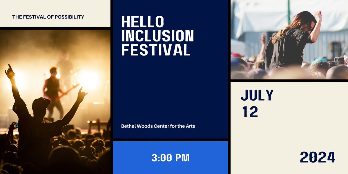 Hello Inclusion: A Festival of Possibilities!