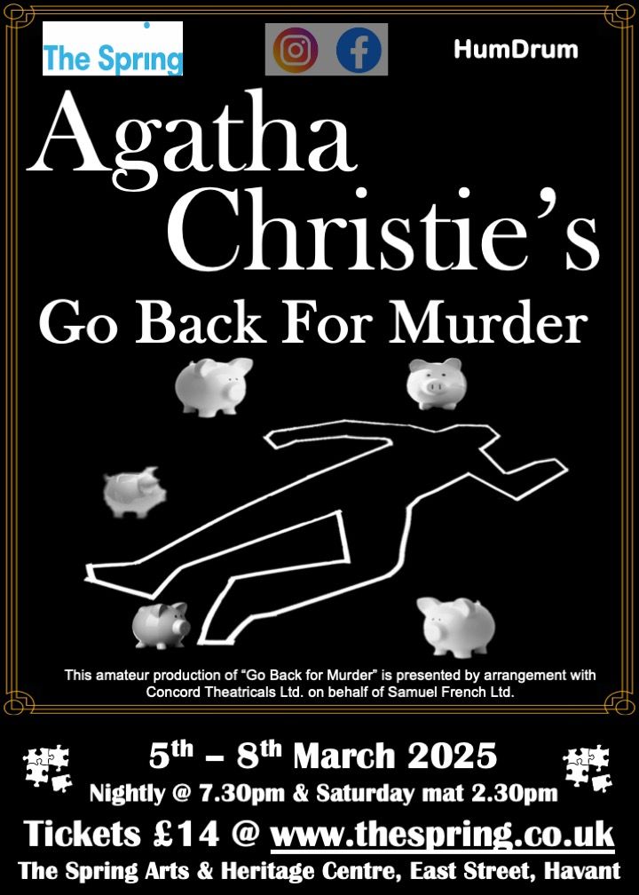 Agatha Christie's - Go Back For Murder