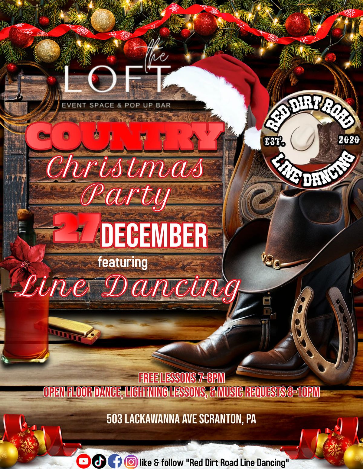 Country Christmas After-Party \ud83c\udf84\ud83c\udf85\ud83c\udffb\u2744\ufe0f\ud83e\udd8c\u26c4\ufe0f