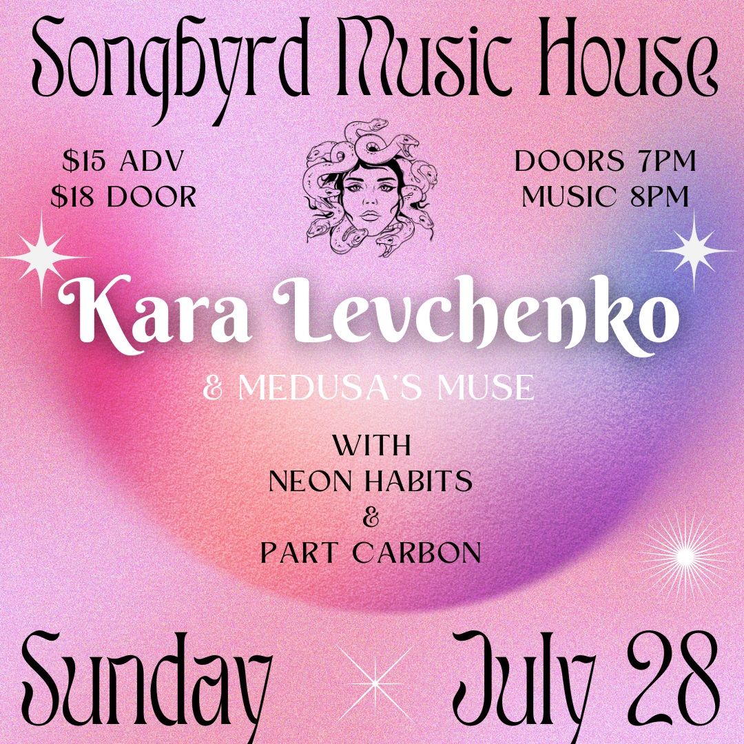 Kara Levchenko & Medusa's Muse at Songbyrd DC