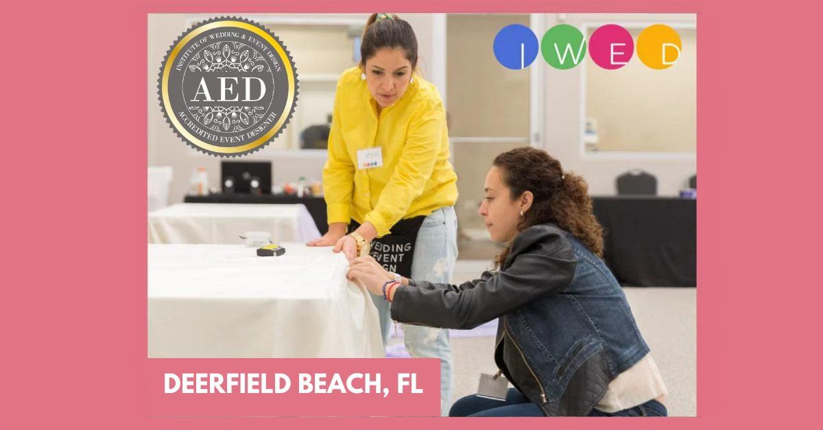 Accredited Event Designer - Deerfield Beach, FL
