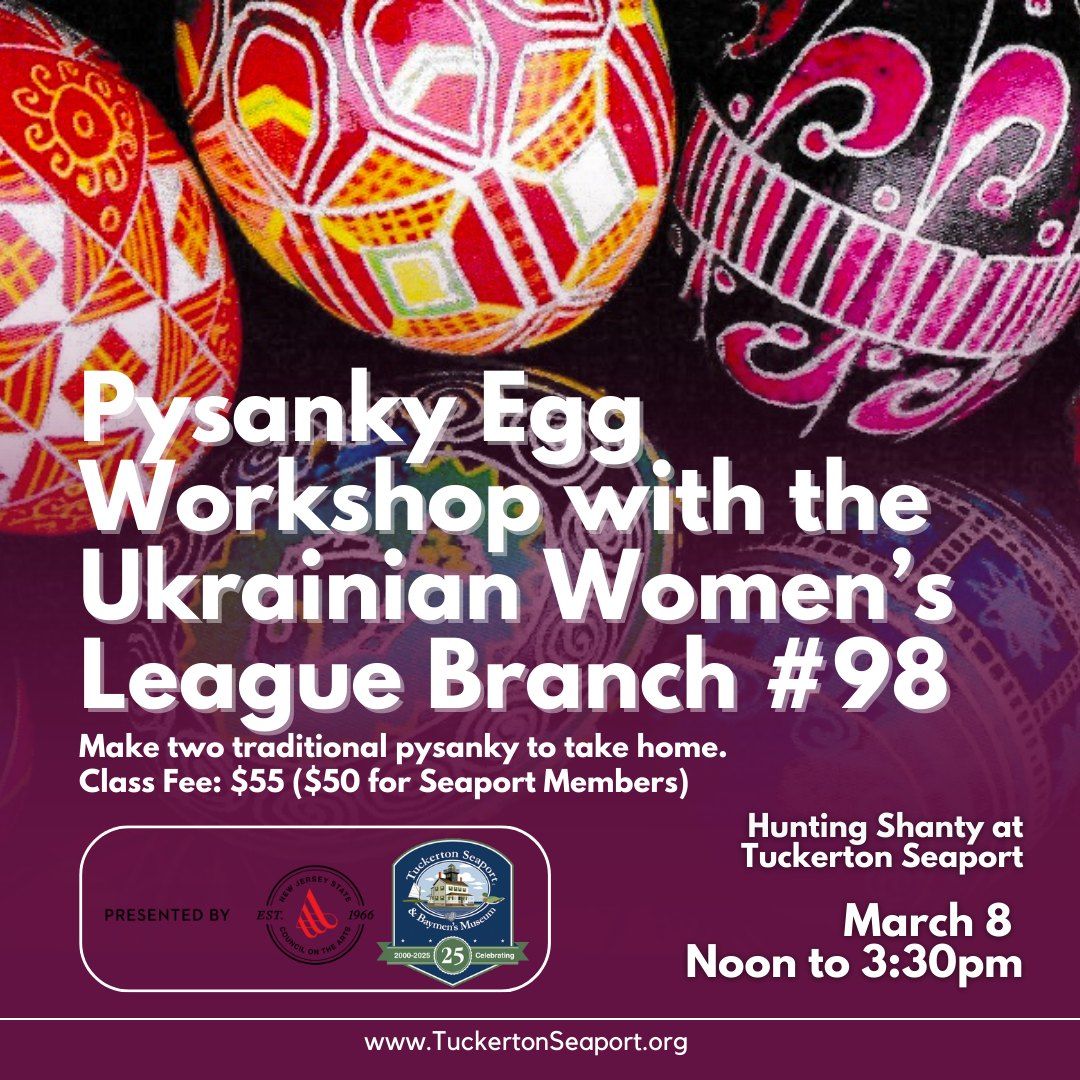 Pysanky Ukrainian Egg Workshop