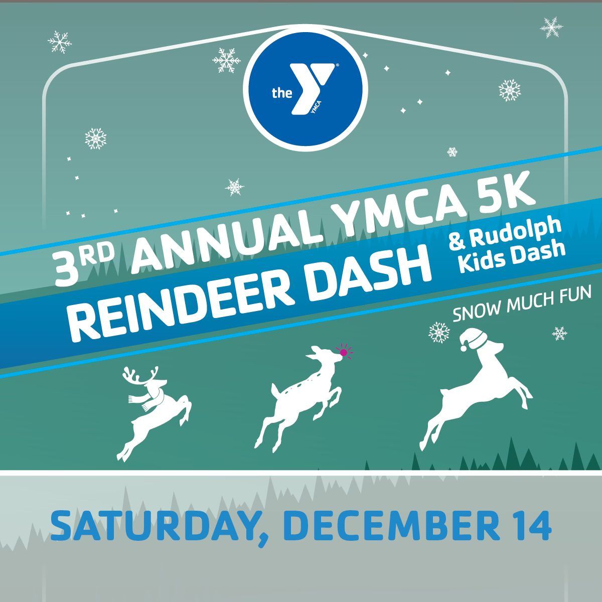 Reindeer Dash: 3rd Annual YMCA 5K & Rudolph Kids Dash