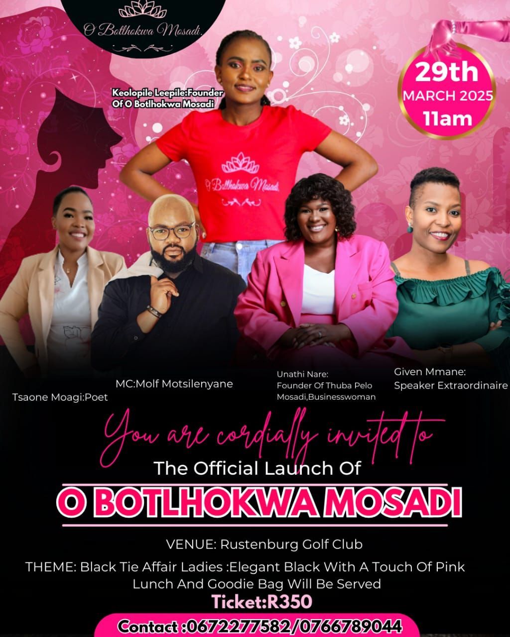 The Launch Of O BOTLHOKWA MOSADI 