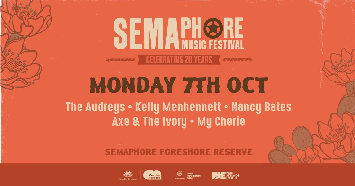 Semaphore Music Festival - Foreshore Reserve MONDAY