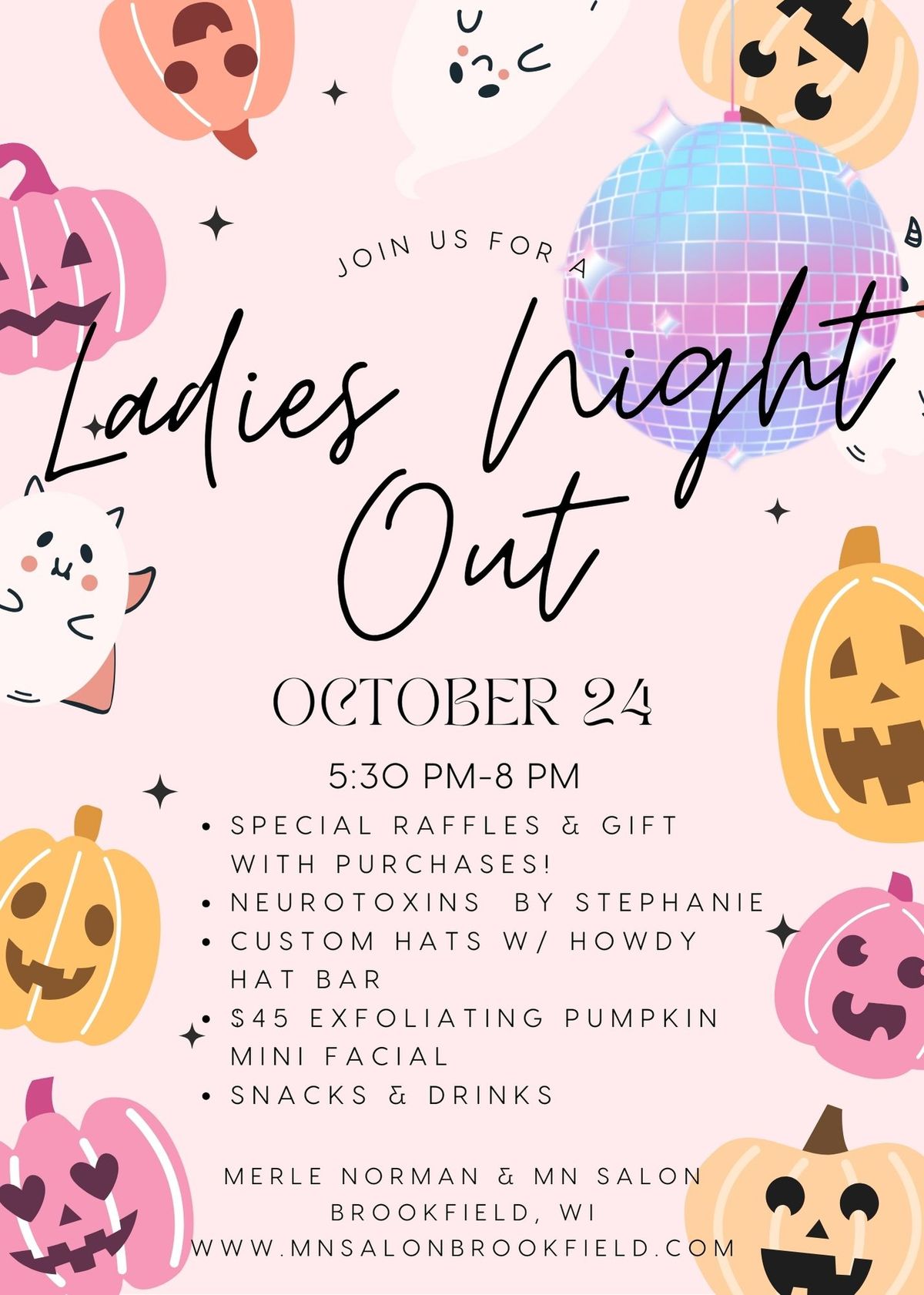 Let's Go Ghouls: Ladies Night Out!