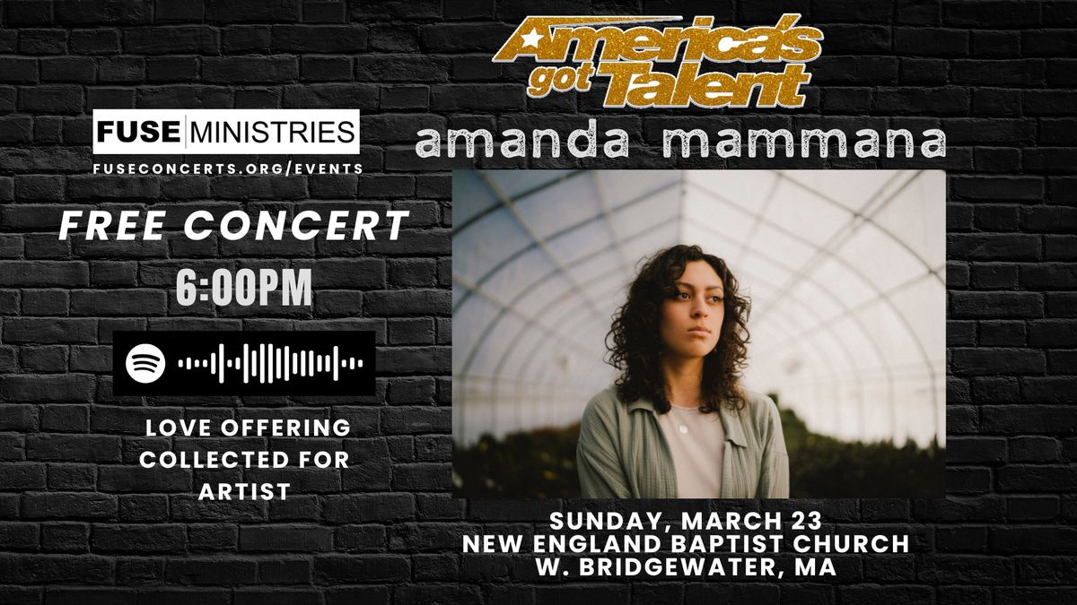 FREE Night of Story & Song with Amanda Mammana