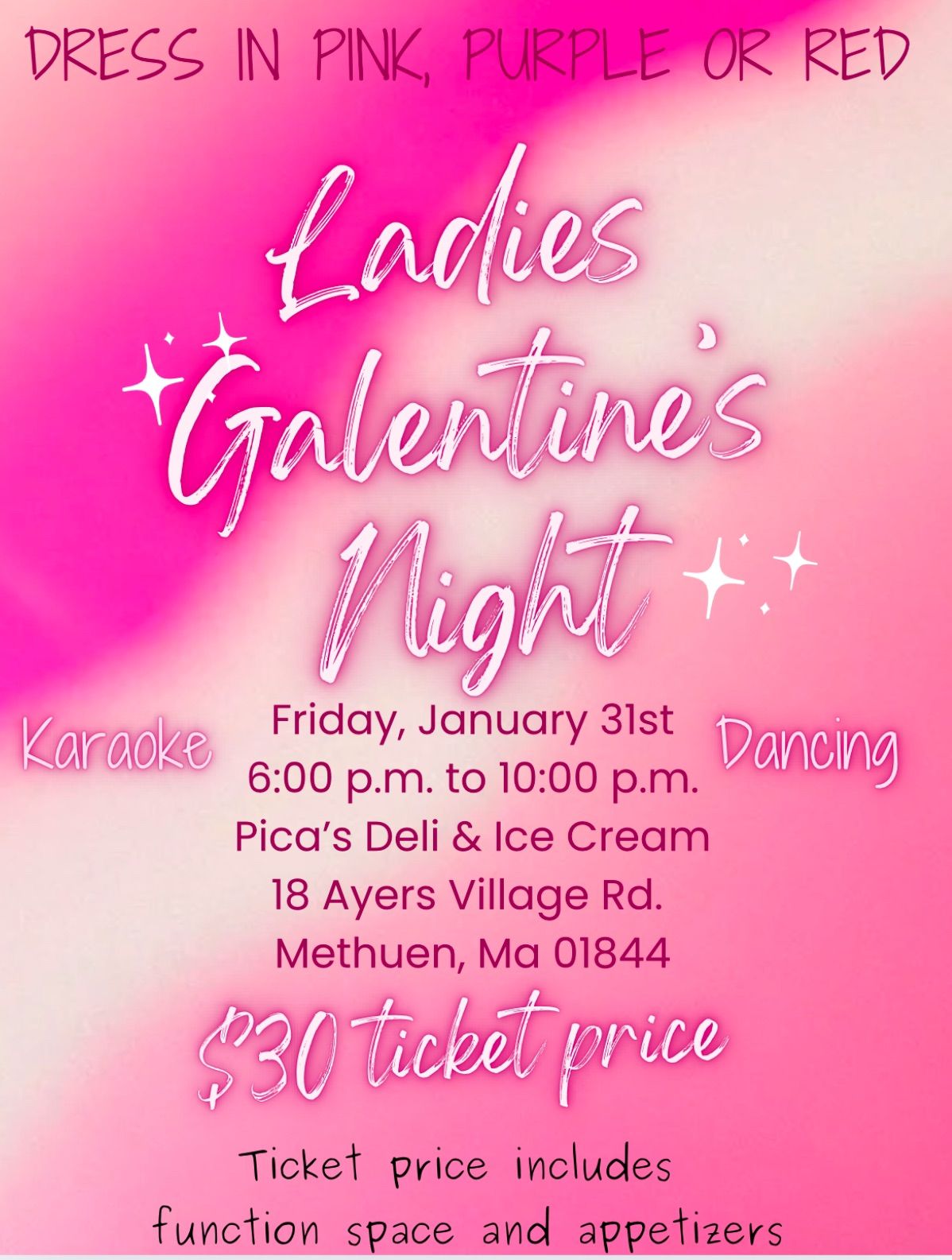 Ladies Galentine\u2019s Night 