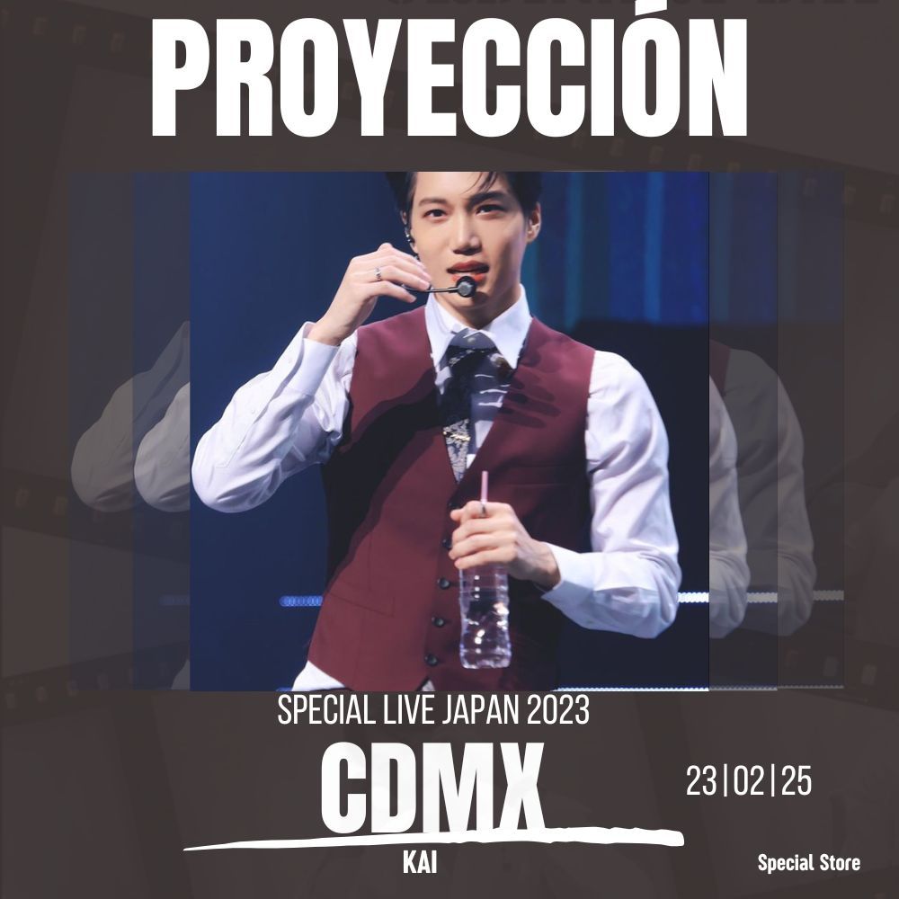 PROYECCI\u00d3N KAI SPECIAL LIVE DVD - CDMX 