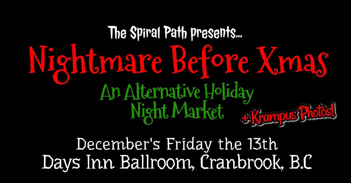 Nightmare Before Xmas- Alt.Holiday Market