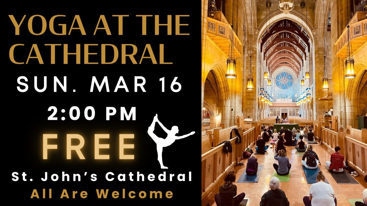 FREE Yoga at St. John's Cathedral