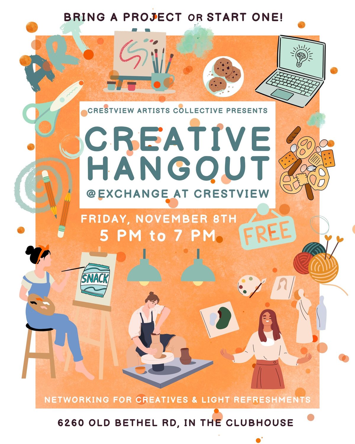 November Artist Meet-Up & Creative Hangout