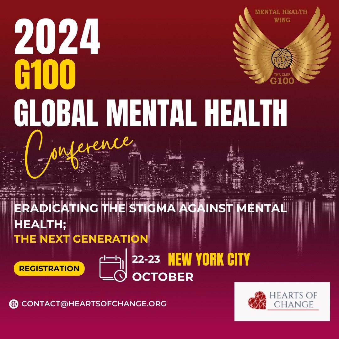 G100 Global Mental Health Conference 2024 NYC