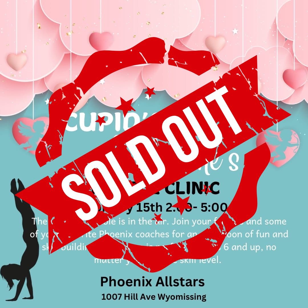 SOLD OUT: Cupid\u2019s Valentine Tumble Clinic