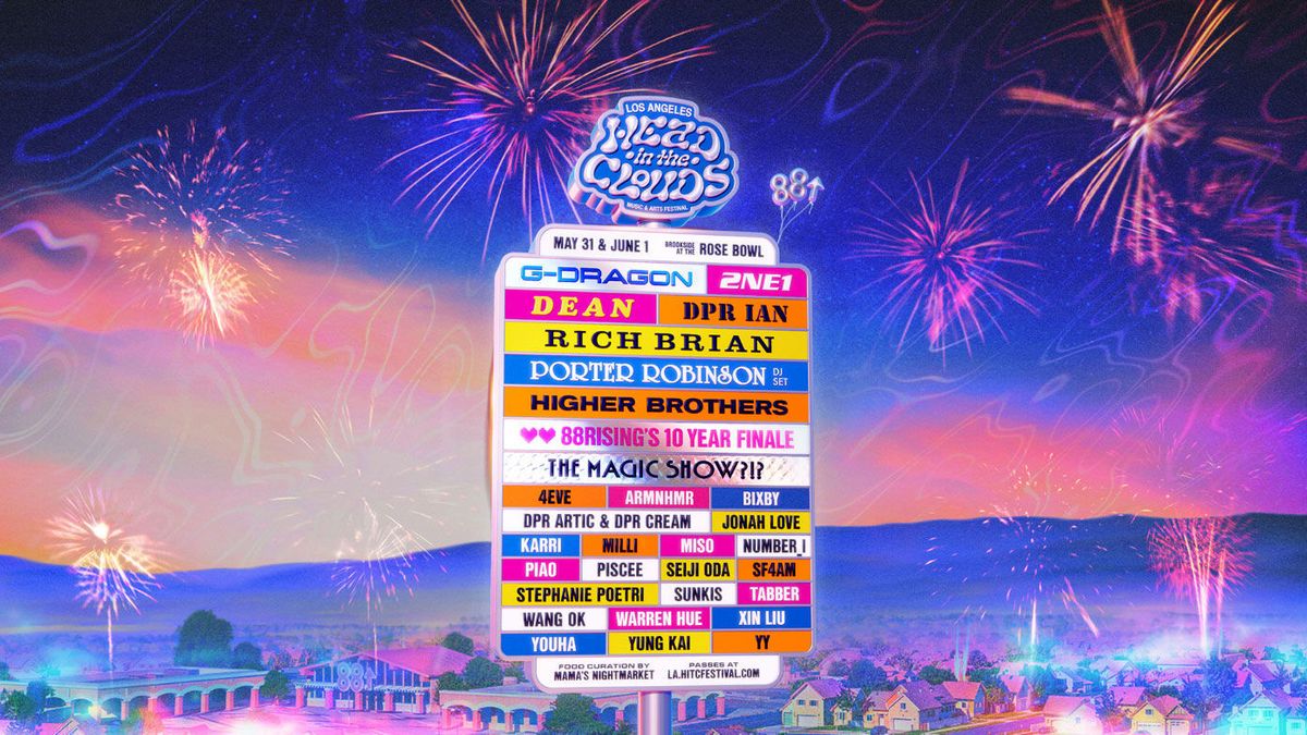 Head In The Clouds Festival with G-Dragon, 2NE1, and Rich Brian (2-Day Pass)