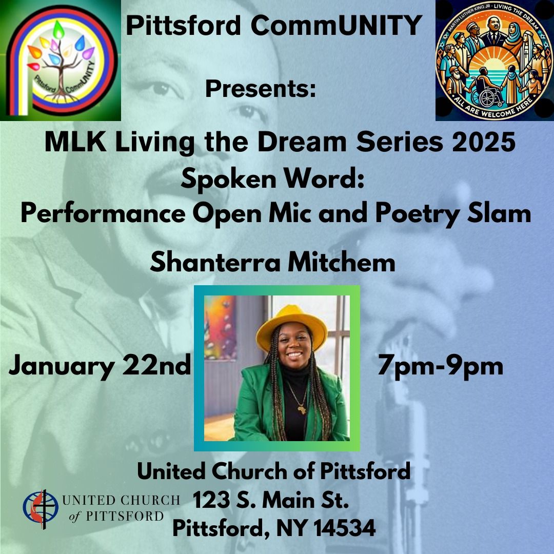 MLK Living the Dream Series 2025: Spoken Word: Shanterra Mitchem