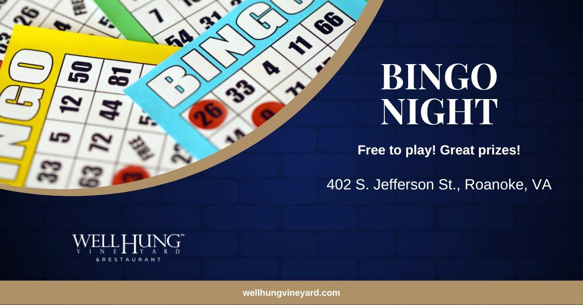 Bingo Night Hosted by Blaine