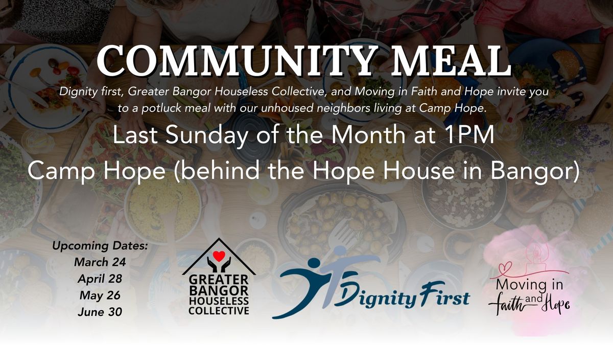 Camp Hope Community Meals 2024