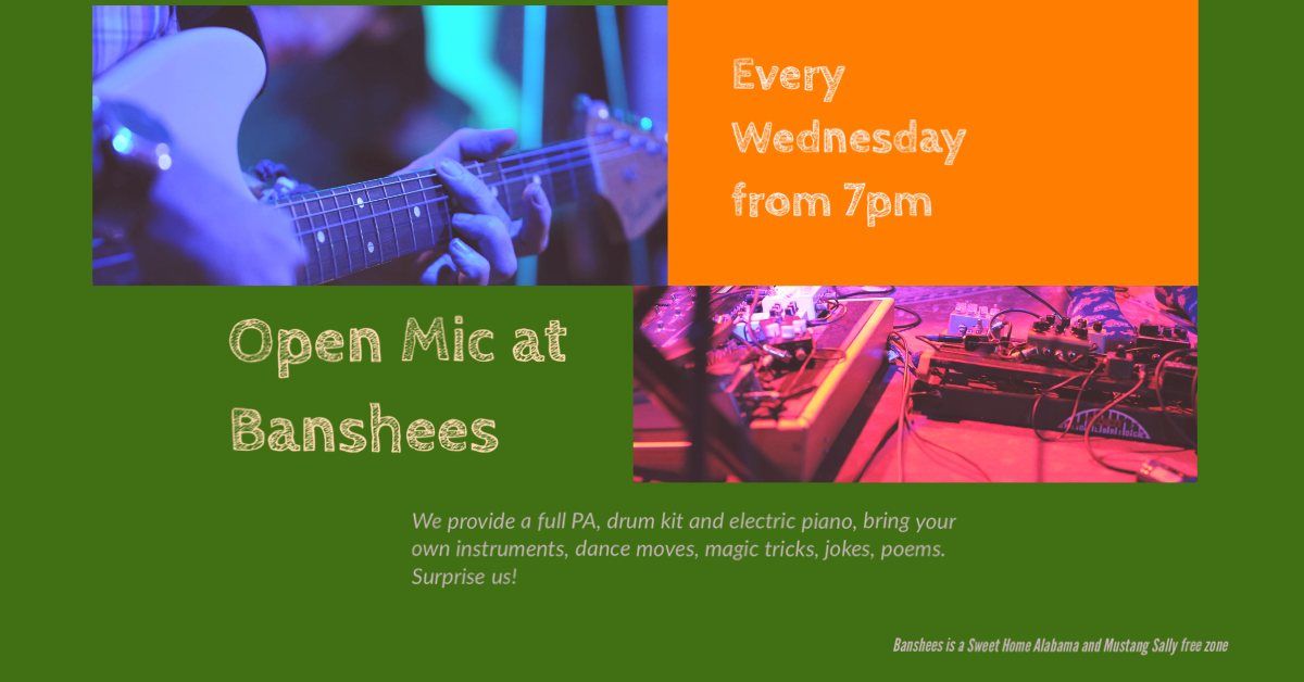 Open Mic at Banshees