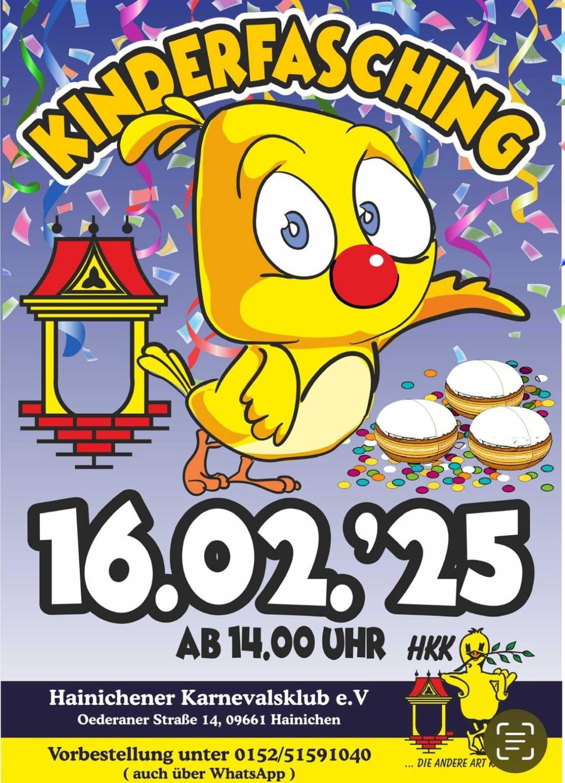 Kinderfasching im HKK