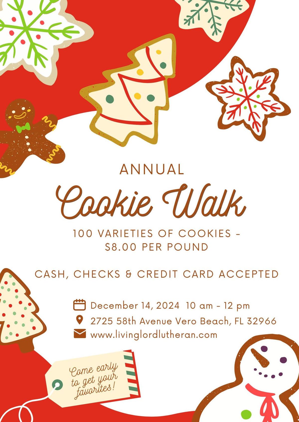 Annual Cookie Walk 2024