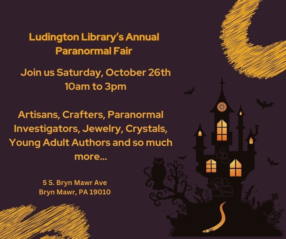 Ludington Library's Annual Paranormal Fair