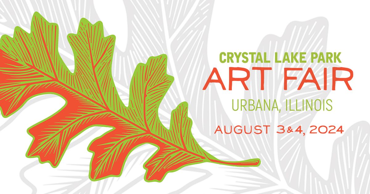 Crystal Lake Park Art Fair 2024