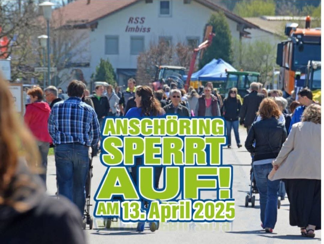 ANSCH\u00d6RING SPERRT AUF!